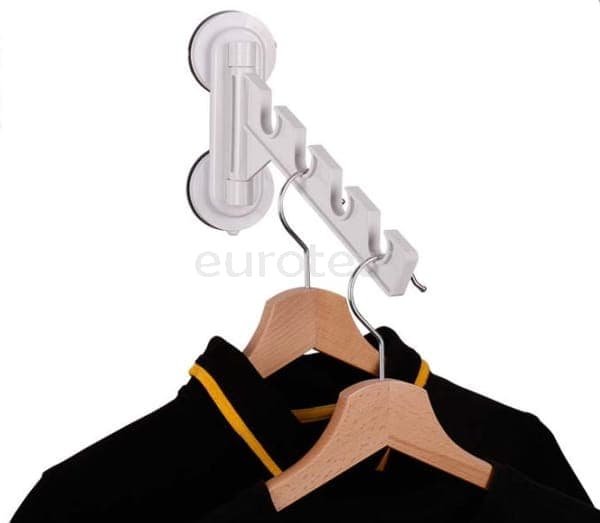 towel rack-23-35-cm-2-hangers-door-kitchen-caravan-motorhome