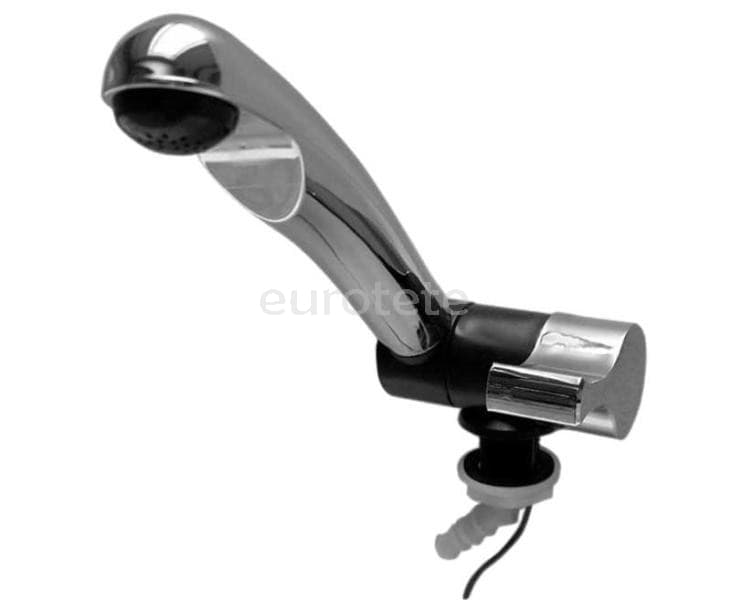 Comet London chrome and black tap with automatic microswitch camper motorhome caravan 1
