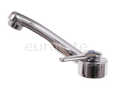 Mixer tap Florenz microswitch arm 17 cm and with hose  - 63004 - Eurotete