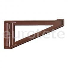 Support table articulated square brown  - 39306 - Eurotete