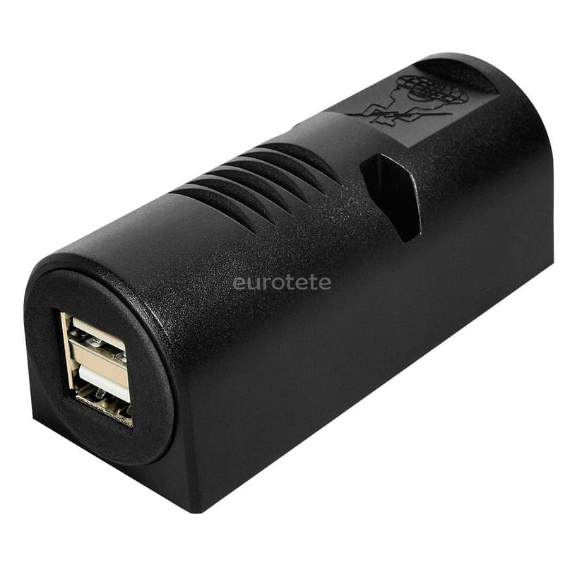 USB 1 puertos 12 v 2 X 2,5 amperios  - 811821 - Eurotete