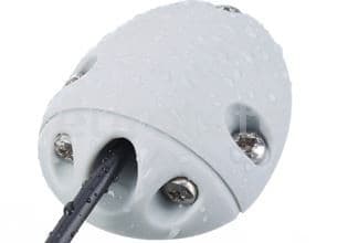 Small cable grommet 55 x 42 x 16.5 mm cable grommet.  - 85201 - Eurotete