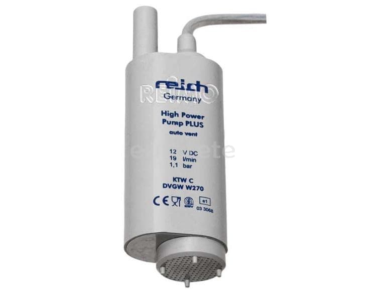 Pump water 19 litres reich with filter for motorhome  - 620661 - Eurotete