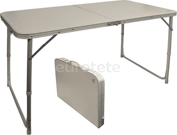Folding table 120 x 60 cm for 4 people pic-nic or camping  - 6840 - Eurotete
