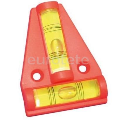 Triangular spirit level with measuring bubble or ground level  - 912271 - Eurotete