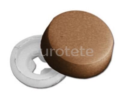 Tapon marron cubre tornillo de Ø13 camperizacion cocina mueble furgo autocaravana 