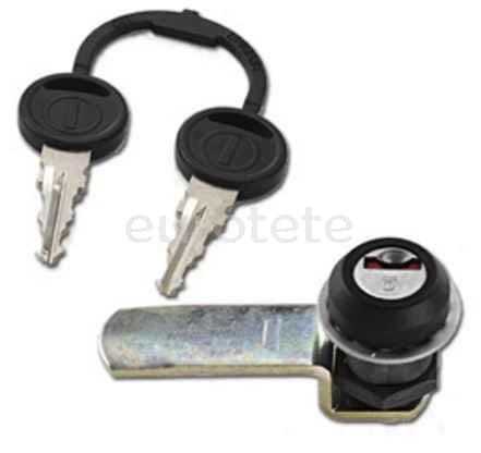 Cerradura aleta con 2 llaves Zadi metal autocaravana caravana 1