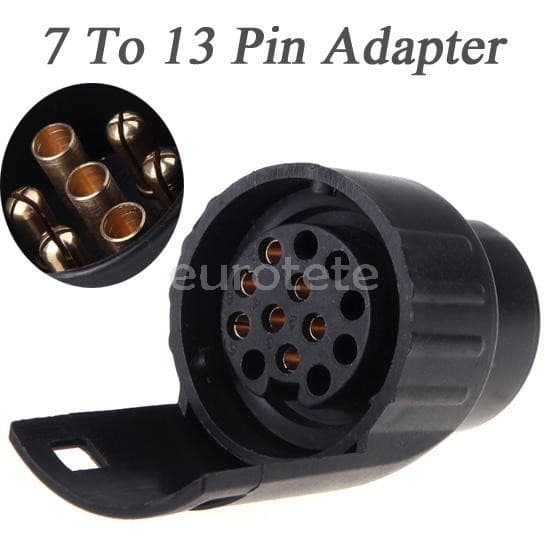 Adaptador de 7 a 13 pins remolque caravana  - 0713 - Eurotete
