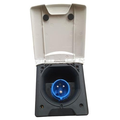External magnetic 230 volt socket  - 820374 - Eurotete