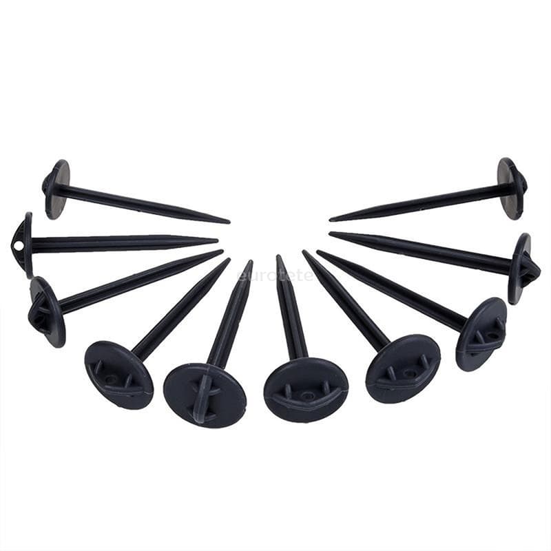 Stakes or plastic pegs to fix tarpaulins and carpets on the floor  - 24631 - Eurotete