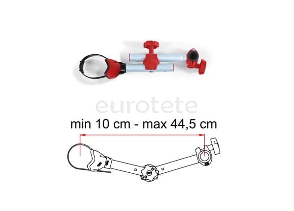 Fiamma Pro D1 rojo Bike Block articulado red 04133E01-  - 44136 - Eurotete