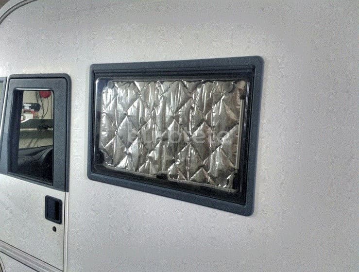 Thermal insulation window 120 X 35 cm for motorhome