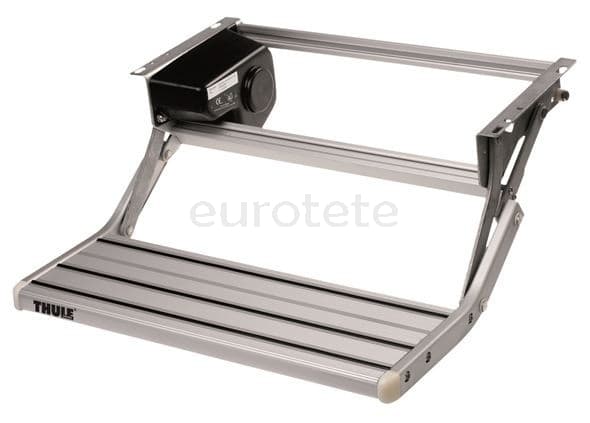 Step electric Thule 550 Omni Step single in aluminum at 12 volts  - 912097 - Eurotete