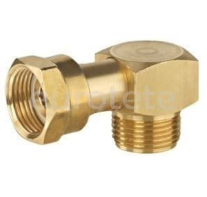 Gas elbow 90 degrees Duocomfort and SecuMotion fitting motorhome mount  - 75356 - Eurotete