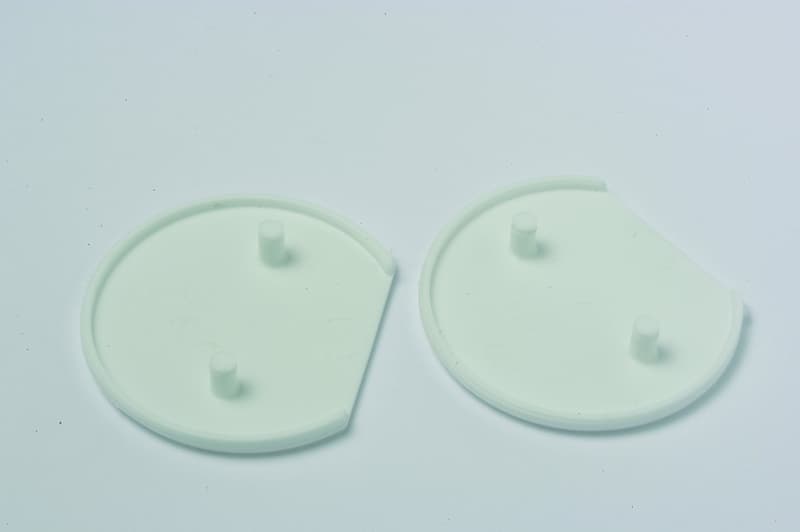 Tapa juntas redondo blanco camperizacion