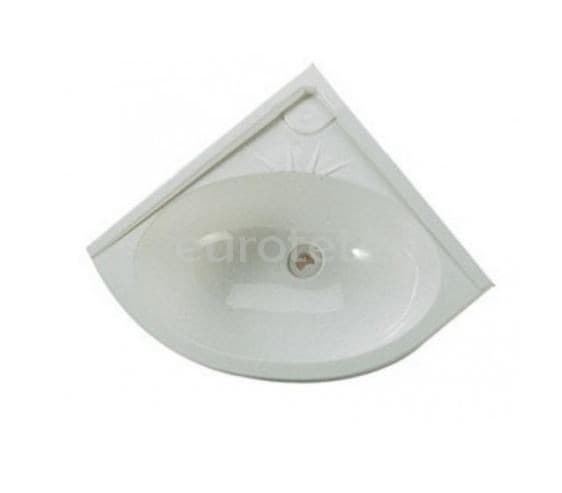 Washbasin 33 x 33 corner for camper van