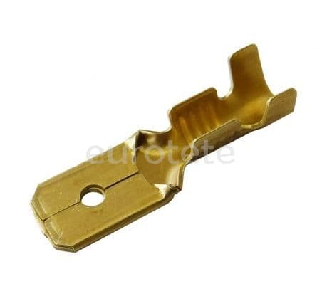 6.3 mm male connector faston terminal