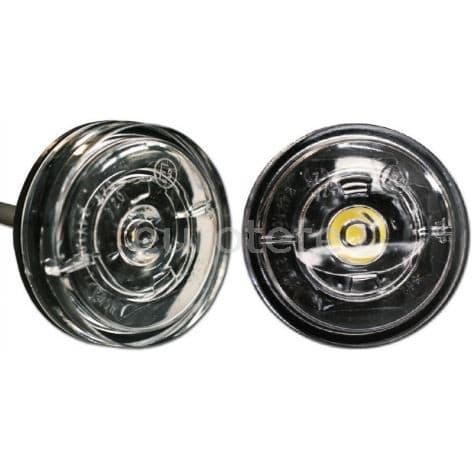 Hella TOP 7613 transparent round ledge for motorhome