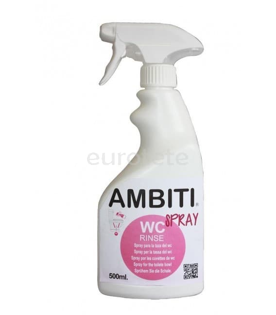 Ambiti Rinse Spray additive perfumed for portable toilets caravaning  - 300062 - Eurotete