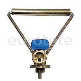 Regulator or key blue bottle with handle MB for caravanning