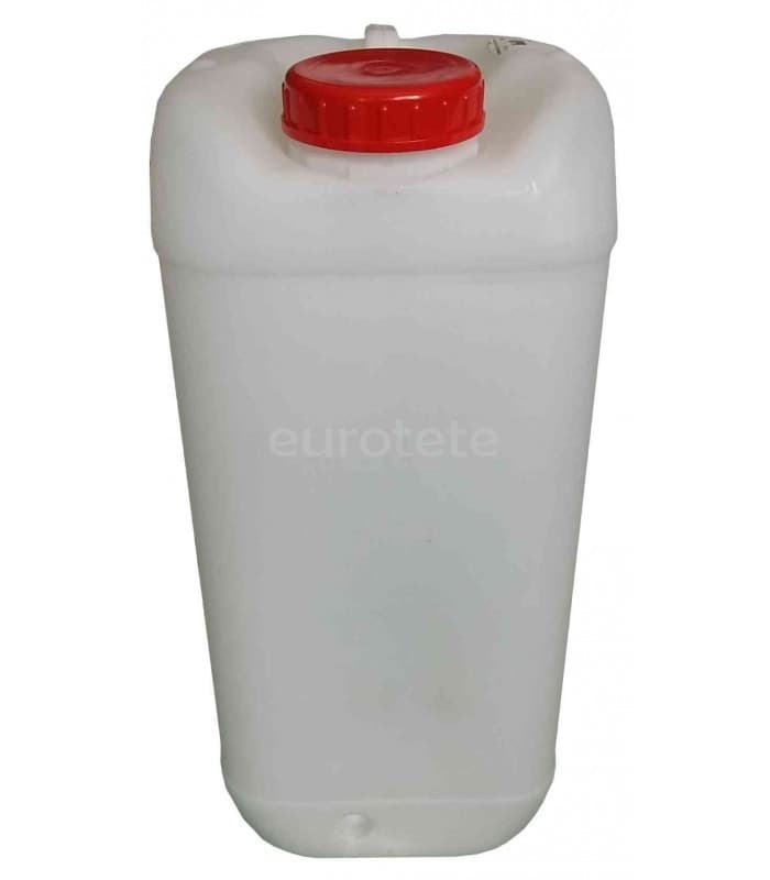 Bottle of 25 liters 46 x 29 x 26 with plug DIn96 for waste water  - 60048 - Eurotete