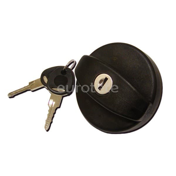 Cap water tank with 2 keys new system black  - 65216 - Eurotete