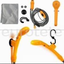 Outdoor shower 12 volts with pump button ignition for camper van  - 64136 - Eurotete