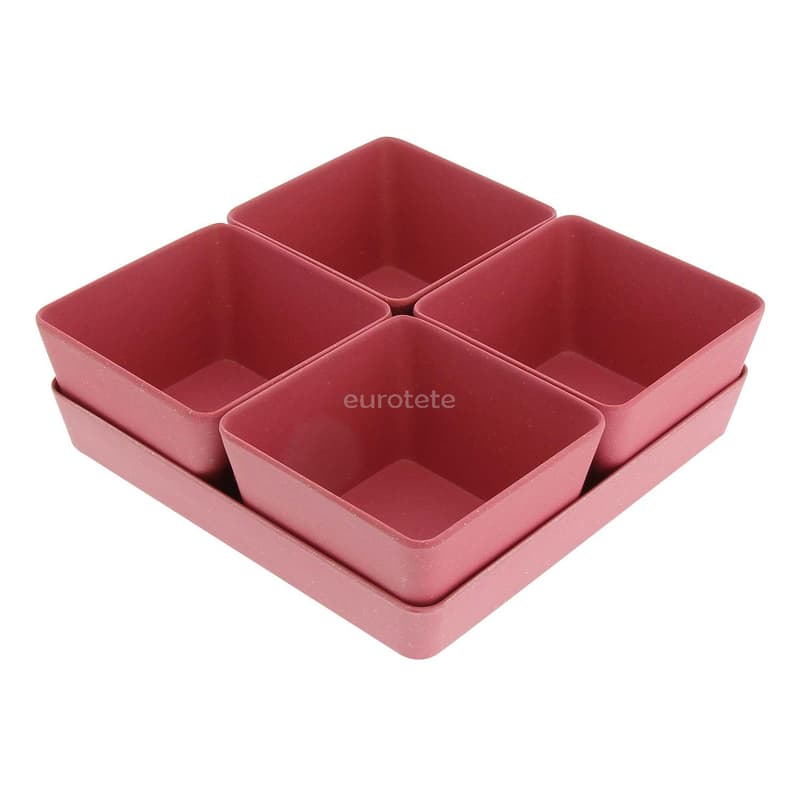Menaje-bambu-melamina-aperitivo-mesa-cocina-Bamboo-Fibra- Granate-autocaravana-nautica-camping-1