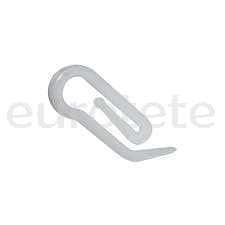 Gancho cortina caracol pequeño curvado  - 9140 - Eurotete