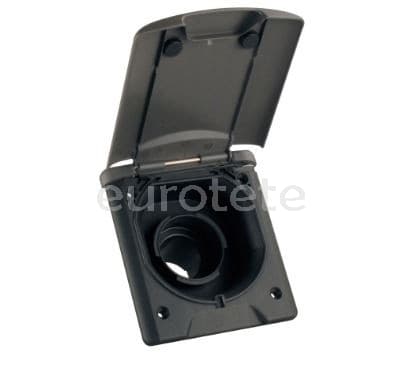 Toma exterior gris agua con tapa magnetica para furgoneta camper o autocaravana  - 105197 - Eurotete