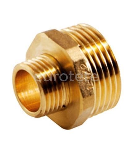 Machon 1/2 male thread to 1/4 male thread reduction for hose and connections