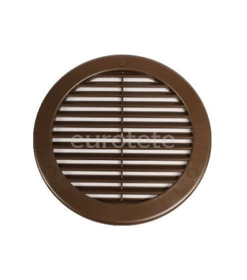 Rejilla Dometic 19 cm redonda marron entrada aire Dometic HB2500 y Dometic Freshwell 3000 autocaravana 3