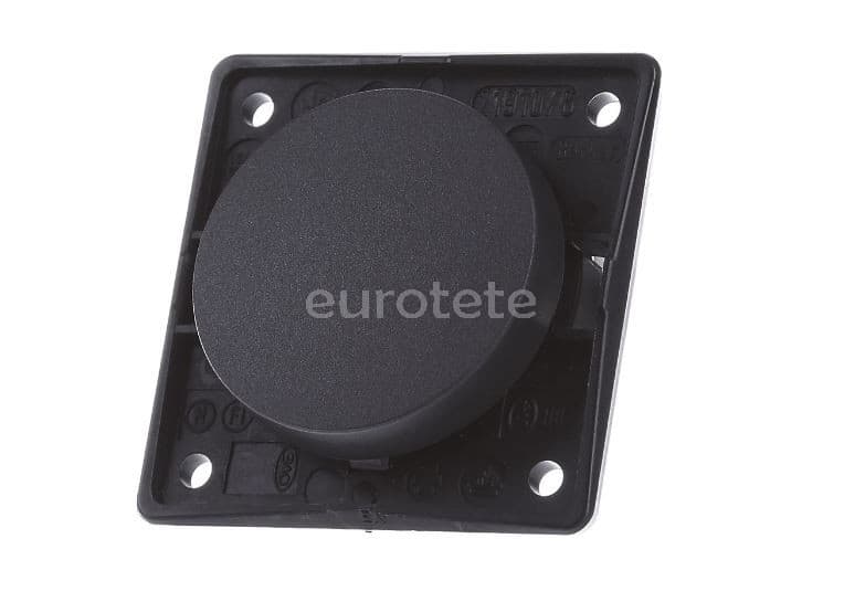 Berker antracita interruptor circular 1 pulsador electricidad  - 883140 - Eurotete