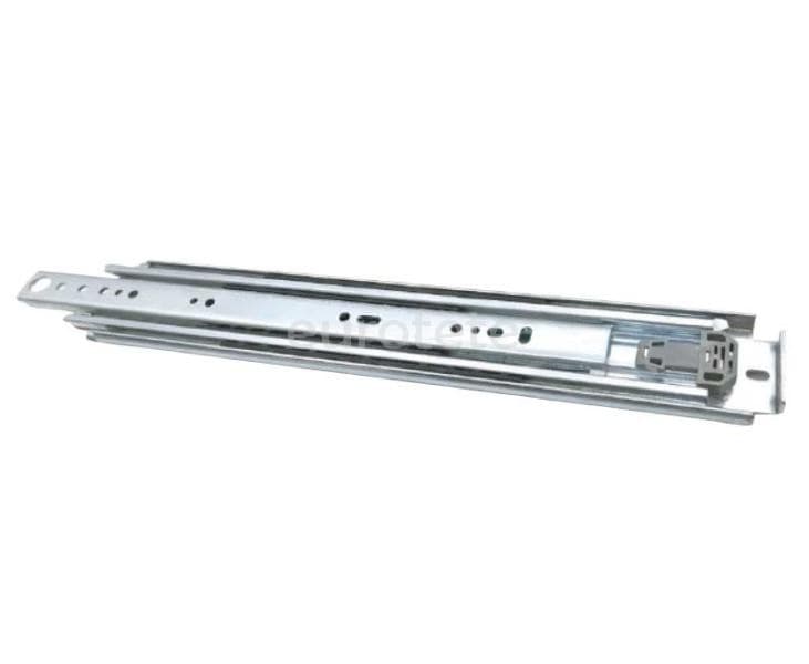 Drawer guide guide in steel galganized up to 300 kilos