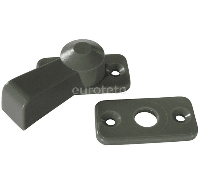 Gray latch for door or cabinet lock 1