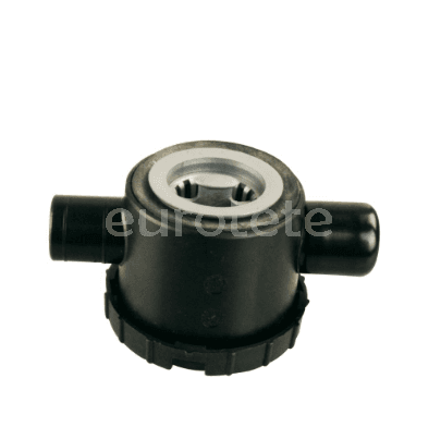 Drain with siphon 2 outlets for water hose 25 mm motorhome caravan camper 1