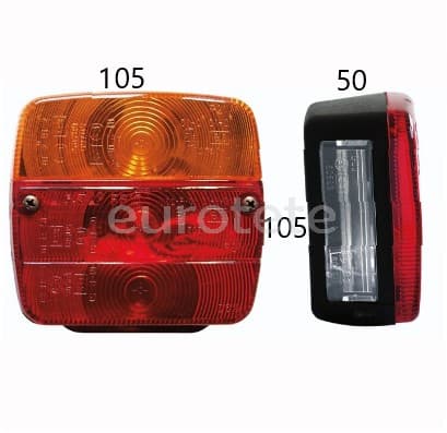 Square-rear-light-red-orange-AJBA-brake-light-turn-signal-rear-light-number-plate-light